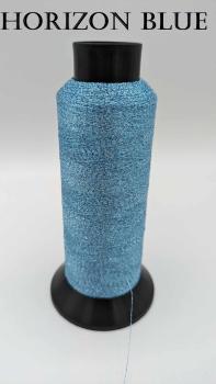 Glitzer Spule horizon blue